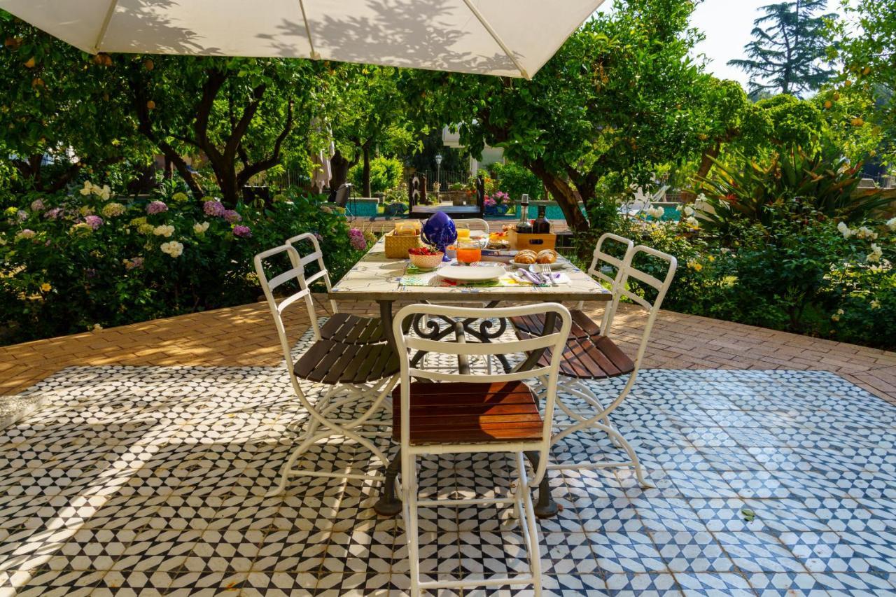 Villa Manning Relais Соренто Екстериор снимка